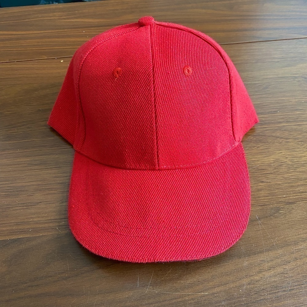 Classic Vintage Red Adjustable Hat